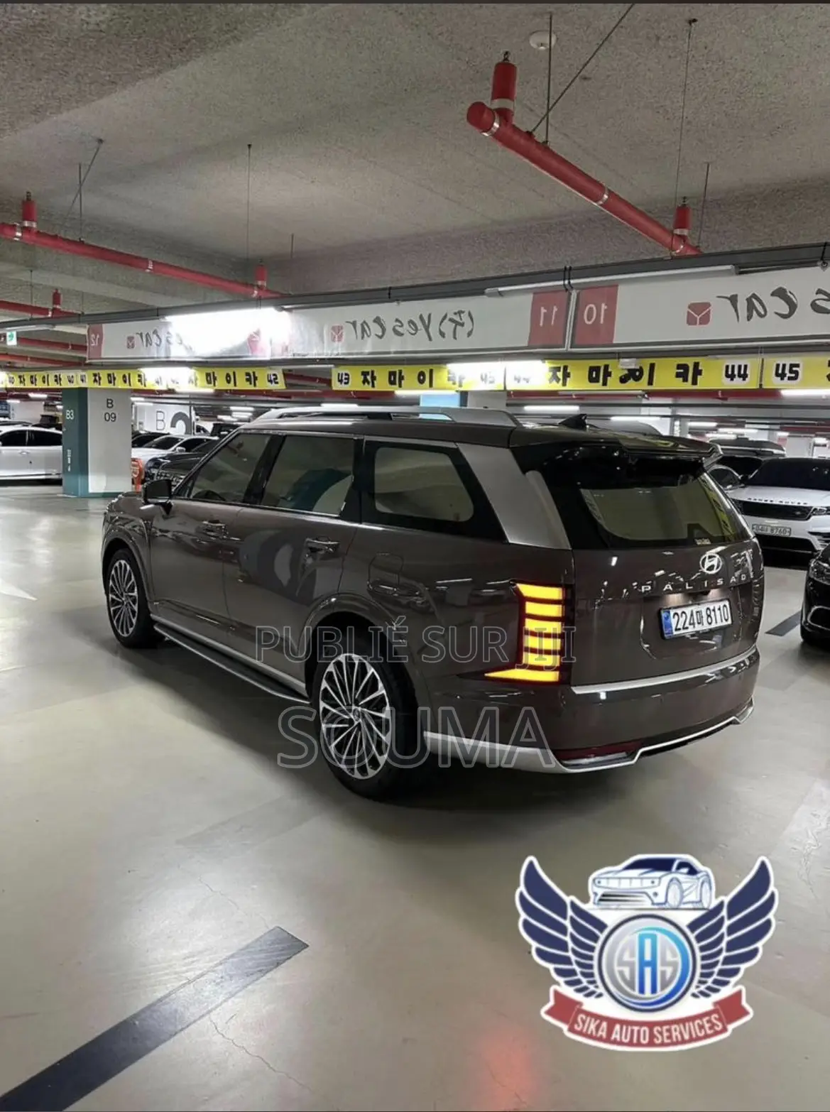 Nouveau Hyundai Palissade 2026 Blanc