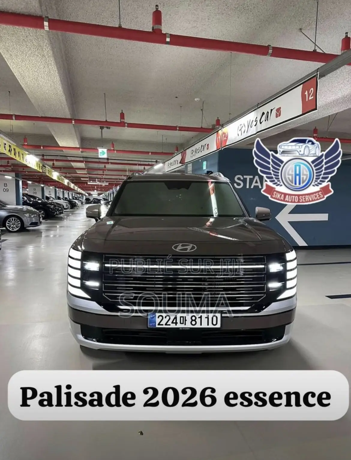 Nouveau Hyundai Palissade 2026 Blanc