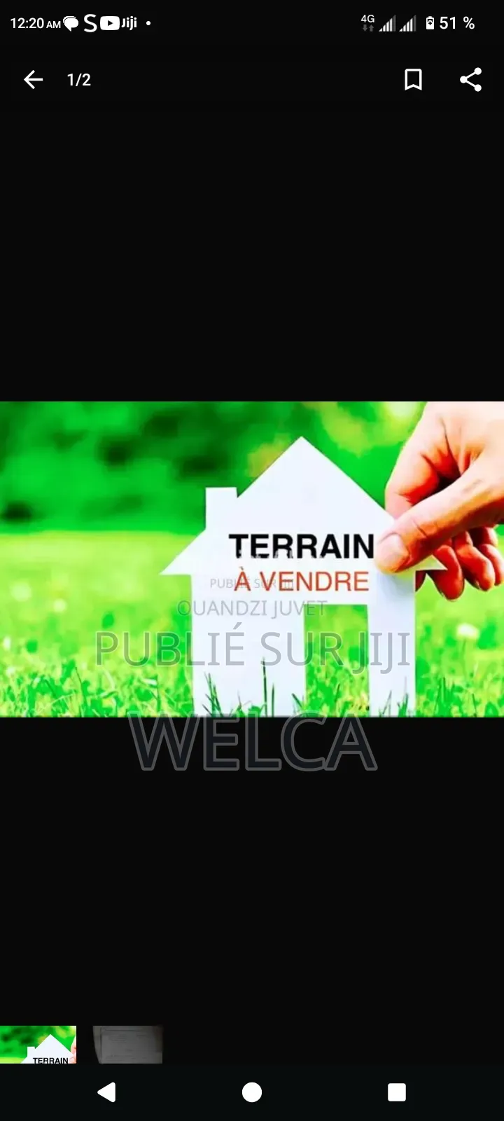 Terrain en Vente
