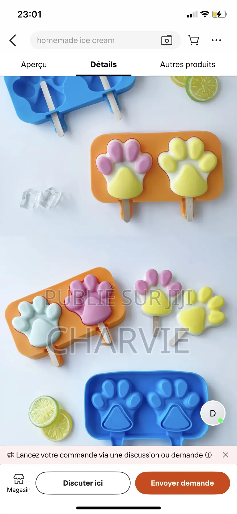 Moules en Silicone