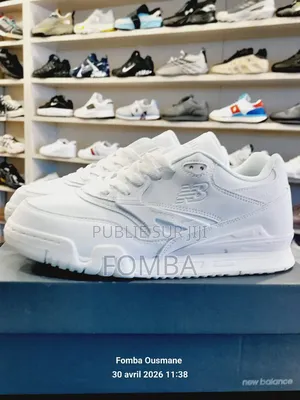 Basket New Balance Tout Blanc À 30000
