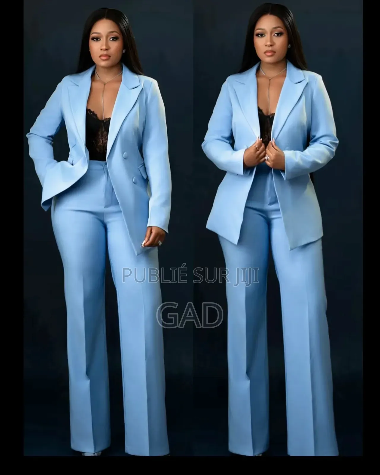 Costume Femme Bleu Clair