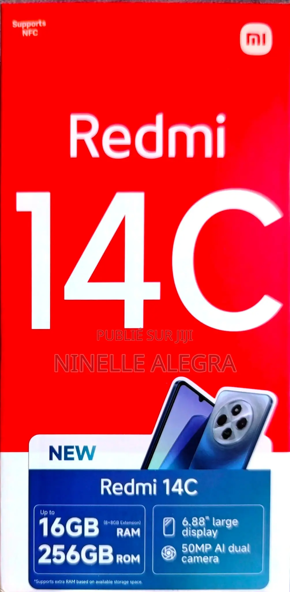 Nouveau Téléphone portable 256 GB Noir