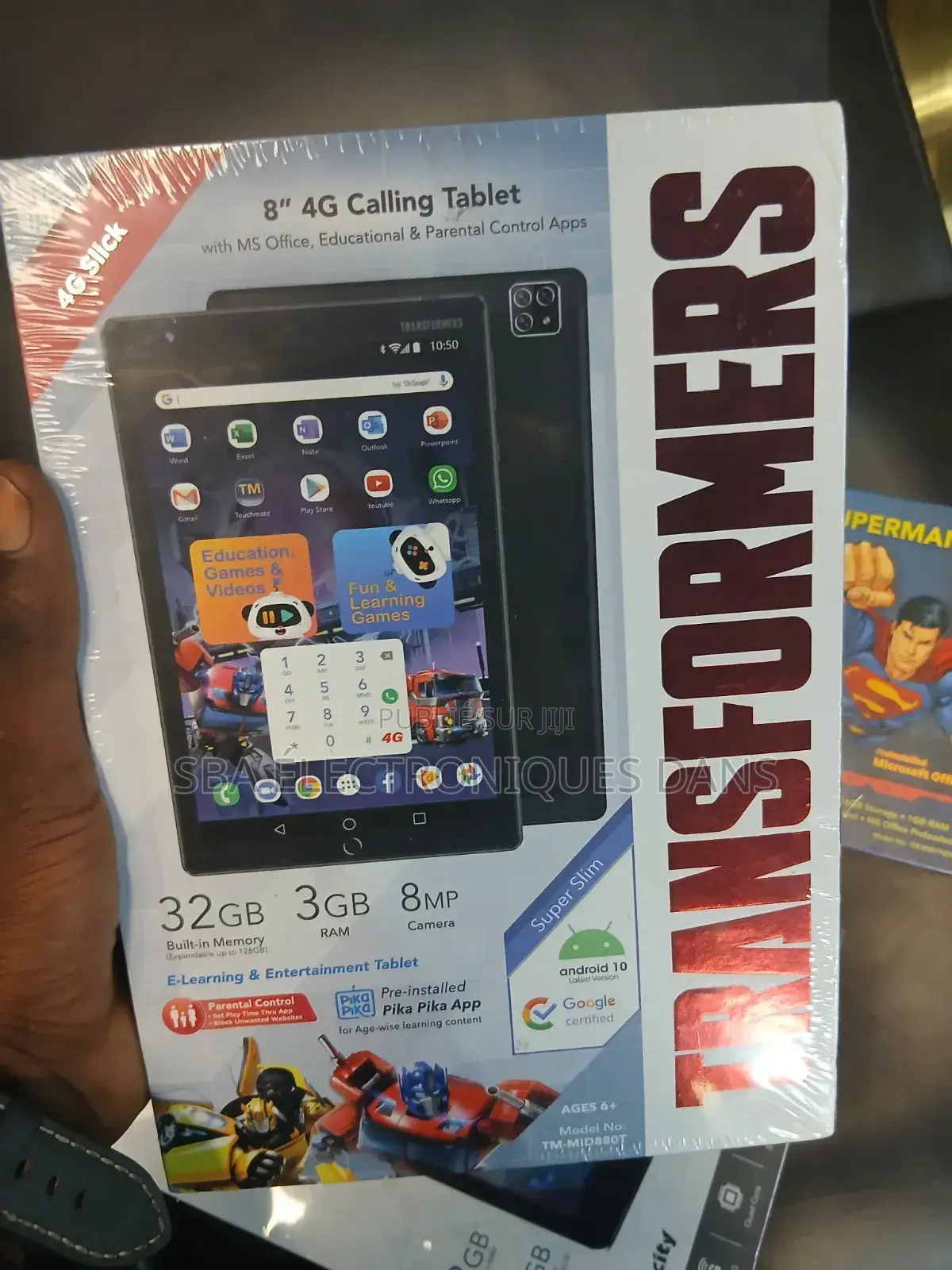 Nouveau Atouch A-tab8 32 GB Noir