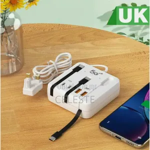 Multi-Chargeur Rapide 6 Appareils – Usb-C, Lightning, Micro Intégrés