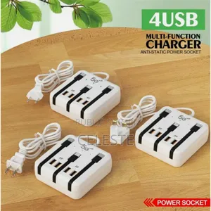 Multi-Chargeur Rapide 6 Appareils – Usb-C, Lightning, Micro Intégrés