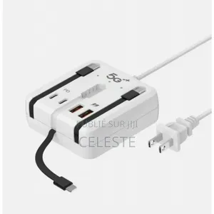 Multi-Chargeur Rapide 6 Appareils – Usb-C, Lightning, Micro Intégrés