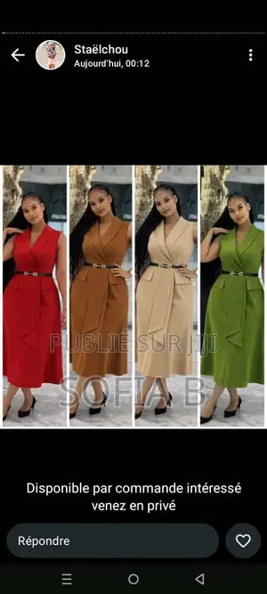 Vêtements Pour Femmes Robe Ensemble Pantalon