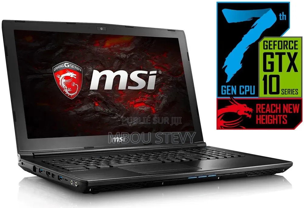 Ordinateur portable MSI GL72M 7REX 12GB Nvidia HDD+SSD 640GB