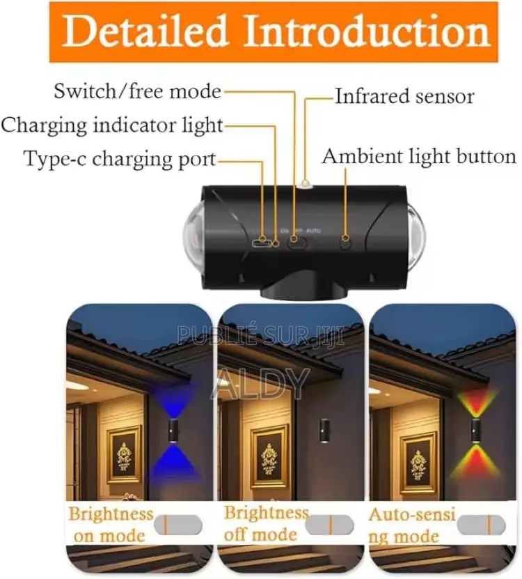Lampe RGB Avec Télécommande