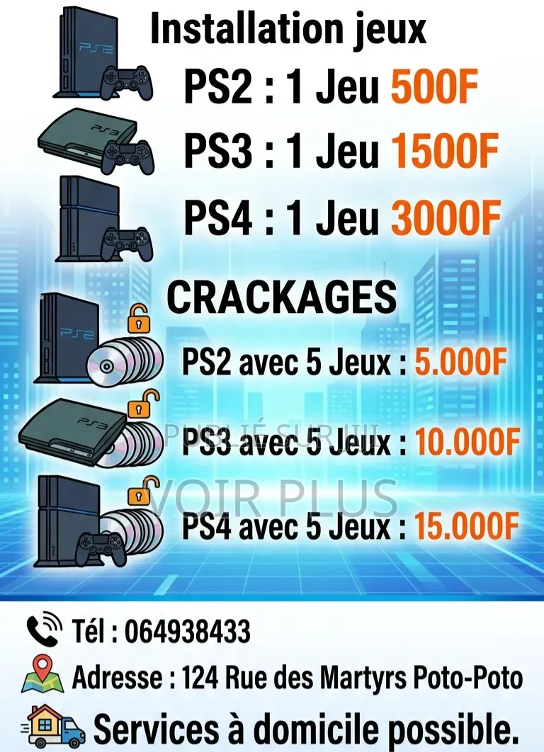 Crackages Et Installations Des Jeux
