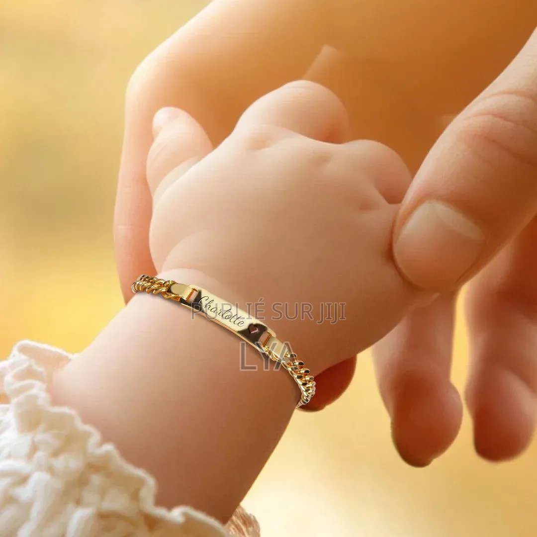 Bracelet Homme Et Enfant, Chainette De Dos Et Boucles d'Oreilles