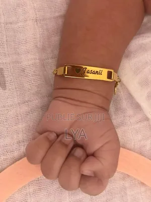 Bracelet Homme Et Enfant, Chainette De Dos Et Boucles d'Oreilles