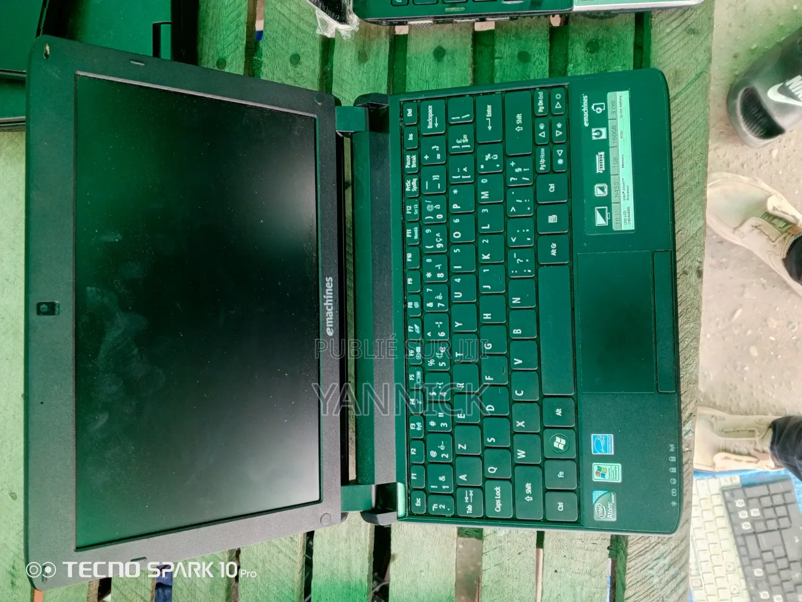 Nouveau Ordinateur portable eMachines E440 1GB Intel Pentium HDD 60GB