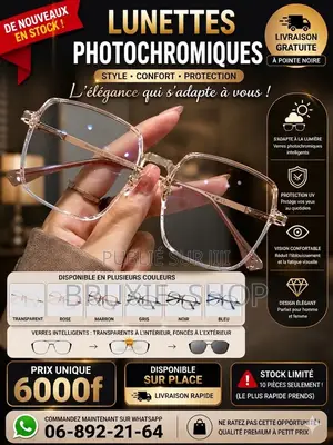 Lunettes Photochromiques