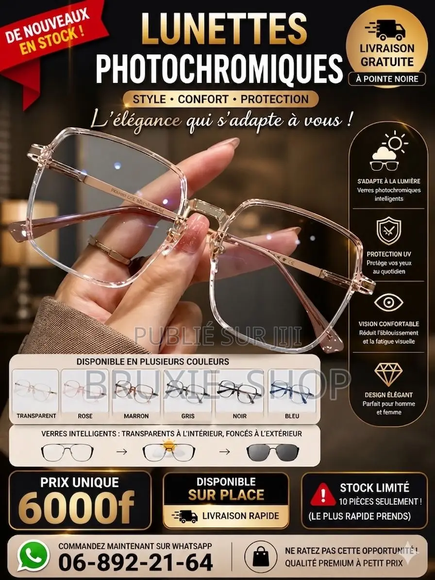 Lunettes Photochromiques