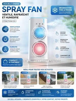 Mini Climatiseur 2en1
