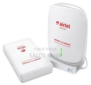 Routeur Airtel Smart Connect - Haut Débit + Onduleur (Autonomie 7h)