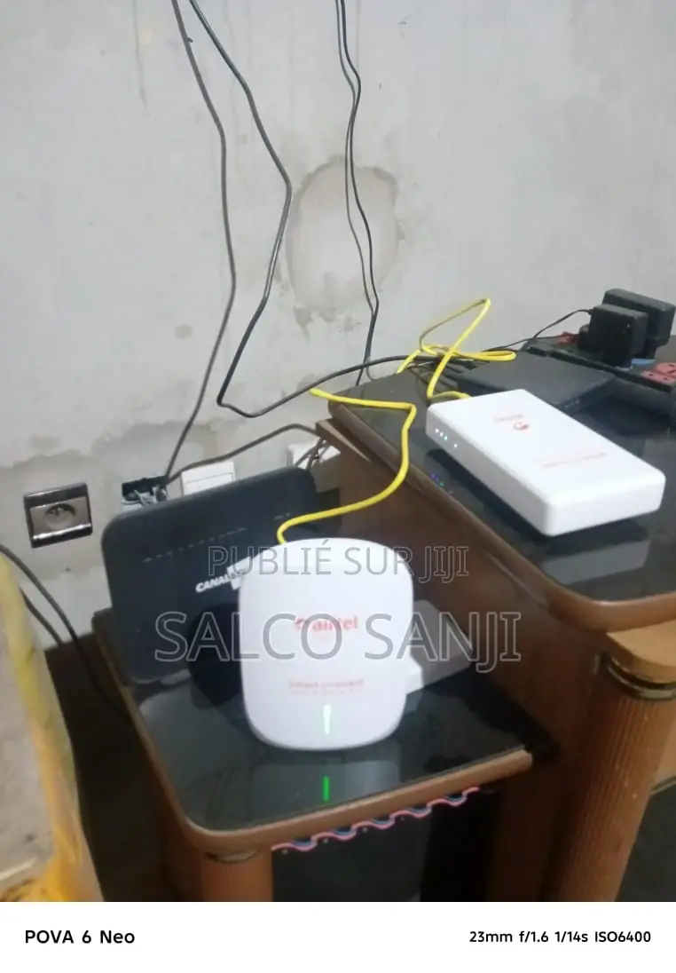 Routeur Airtel Smart Connect - Haut Débit + Onduleur (Autonomie 7h)