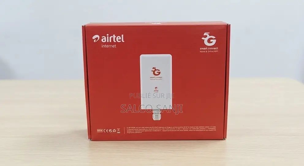 Routeur Airtel Smart Connect - Haut Débit + Onduleur (Autonomie 7h)