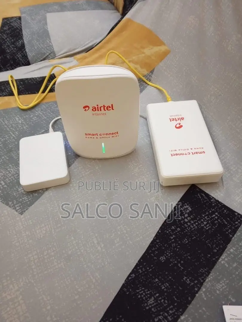 Routeur Airtel Smart Connect - Haut Débit + Onduleur (Autonomie 7h)