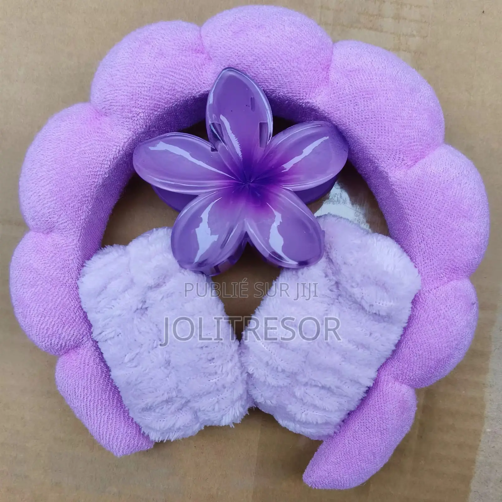 Ensemble Barrette, Bracelet Et Serre Tête
