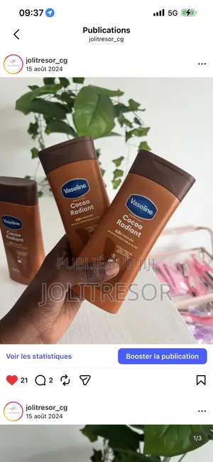 Lait Vaseline Coco Radiant 200ml