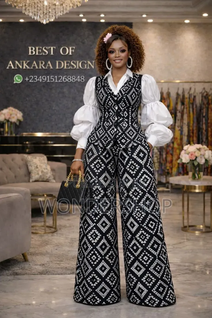 Ensemble en Tissu (Gilet + Pantalon)