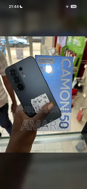 Nouveau Tecno Camon 50 256 GB Noir