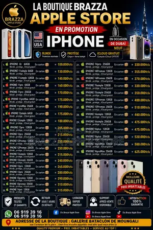 Nouveau Apple iPhone 11 256 GB Argenté