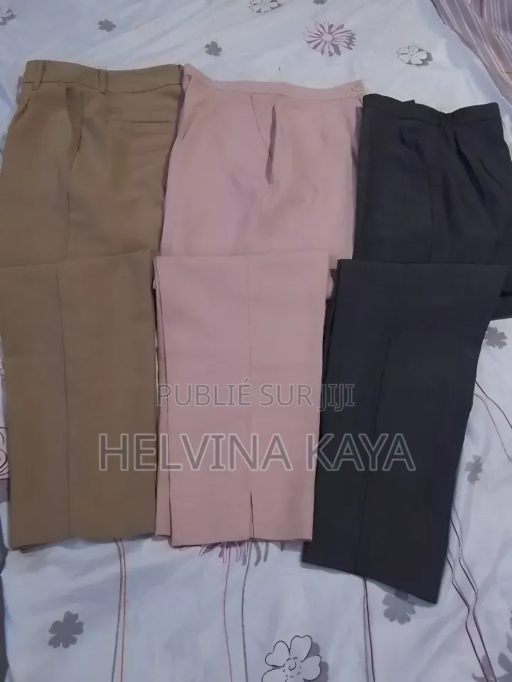 Pantalon Large Élégant
