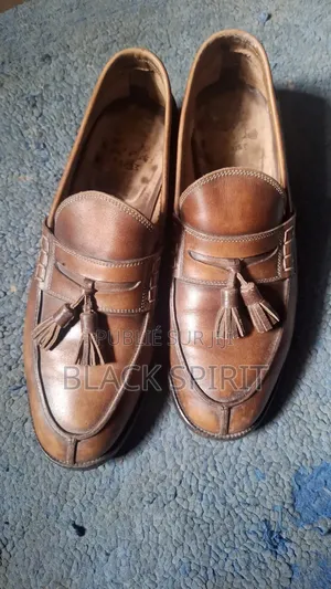 Mocassin a Pampilles Marron