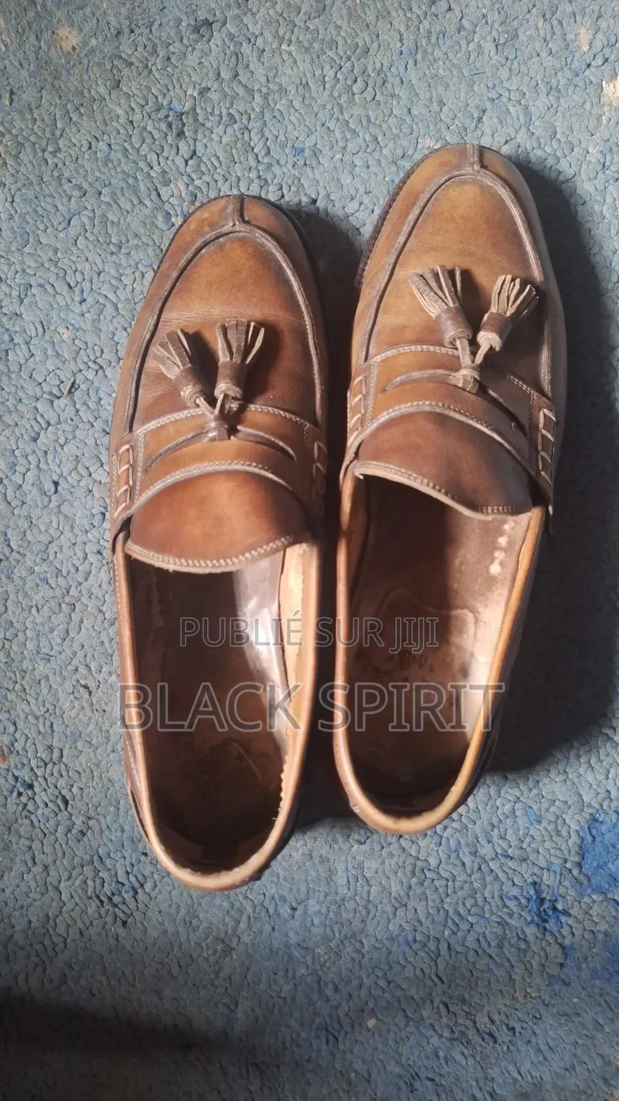 Mocassin a Pampilles Marron