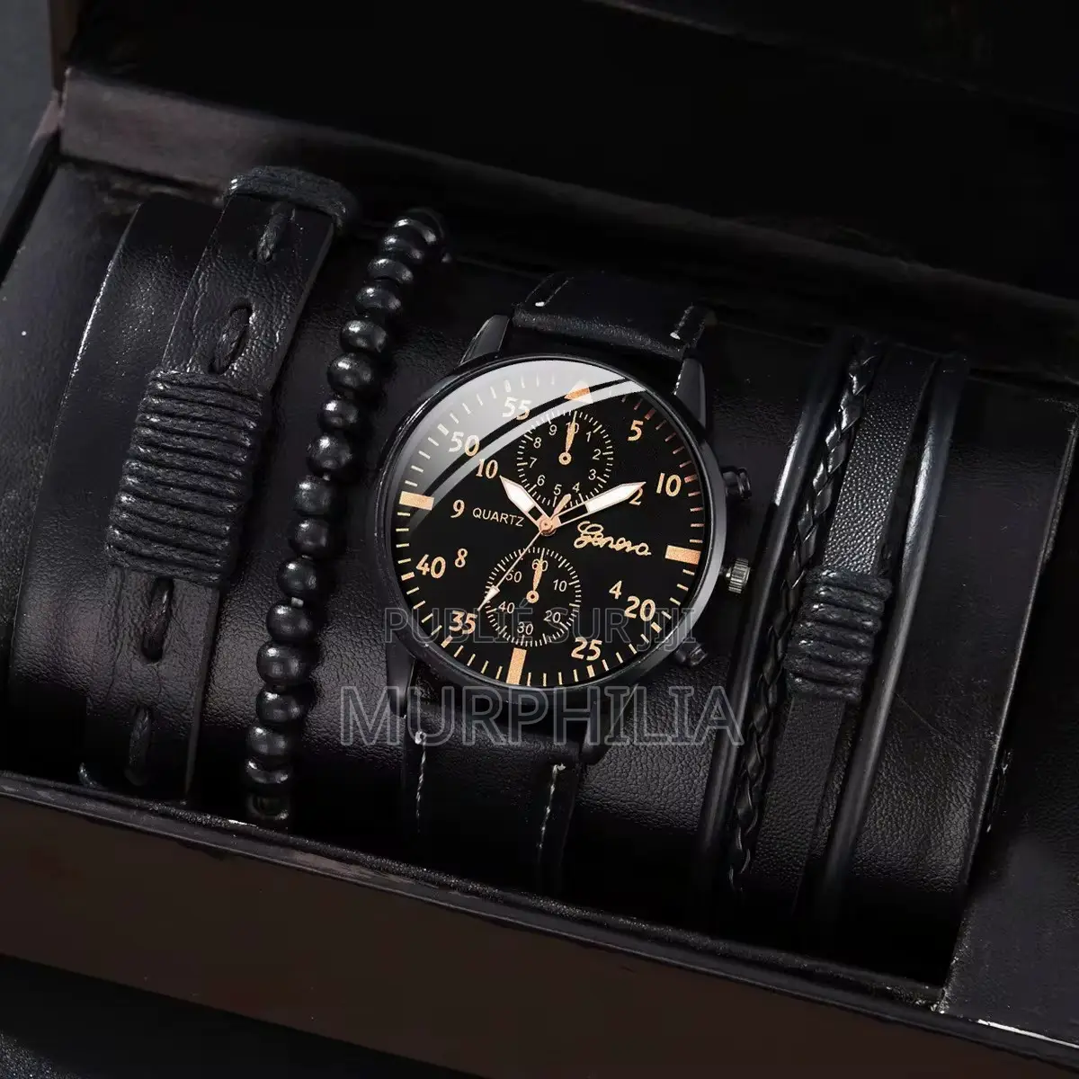Promo Promo Pack Élégance Suprême : Montre Geneva + Bracelets (Style)