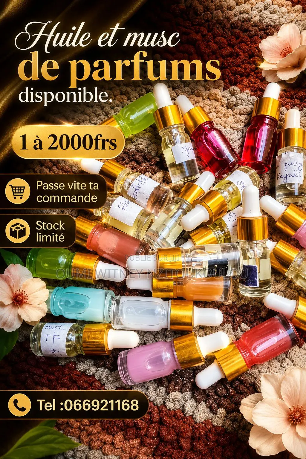 Huiles Et Musc De Parfum
