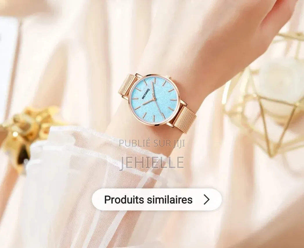 Montre Bracelet en Acier Inoxydable