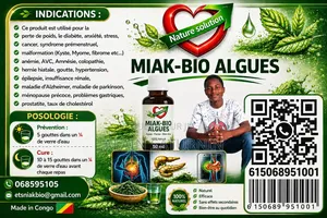 Miak-bio Algues Spiruline, Chlorelle Et Afa