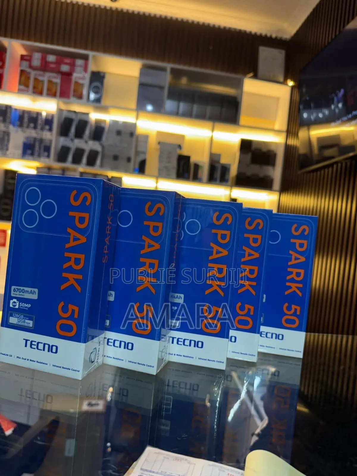 Nouveau Tecno Spark 50 128 GB Bleu