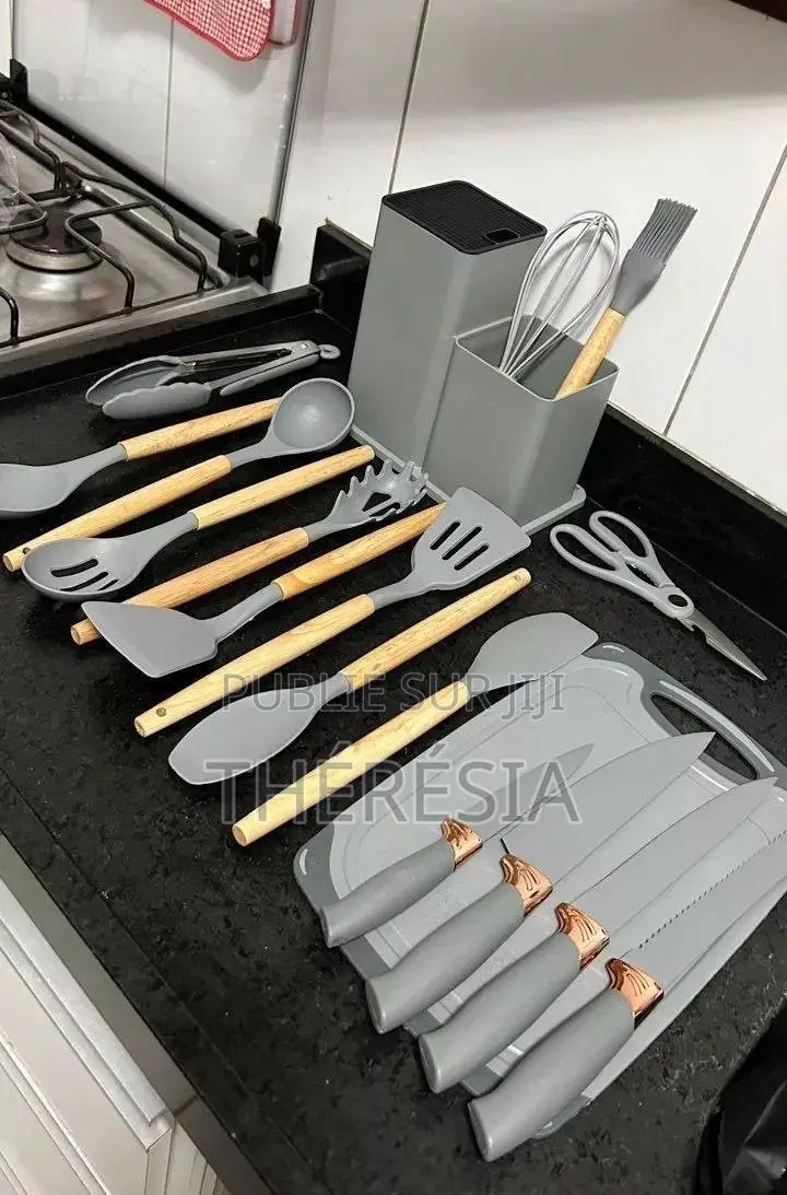 Set De Couteau Et Cuillère De Cuisine