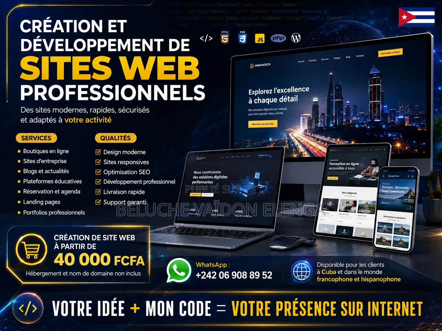 Création Des Sites Web Professionnelle