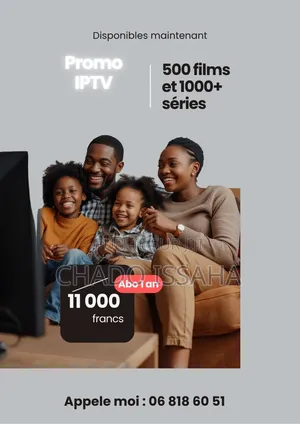 Abonnement Iptv Promo 6 Mois 6000f
