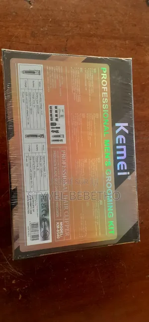 Tondeuse Kemei Km-8540 Professionnelle Rechargeable (Cheveux Barbe)
