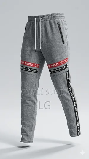 Pantalon Gris Off White