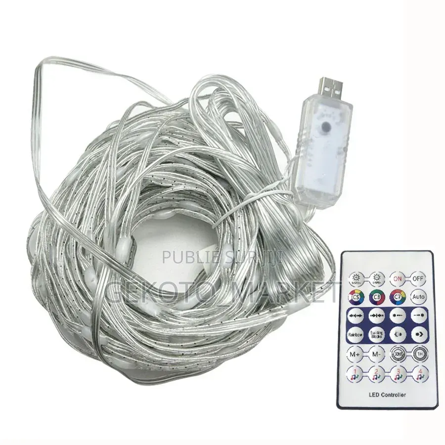 Led Multicolore Avec Télécommande 20m
