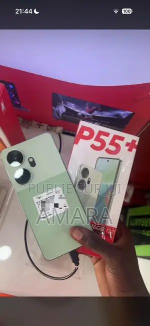 Nouveau Itel P55+ 128 GB Vert