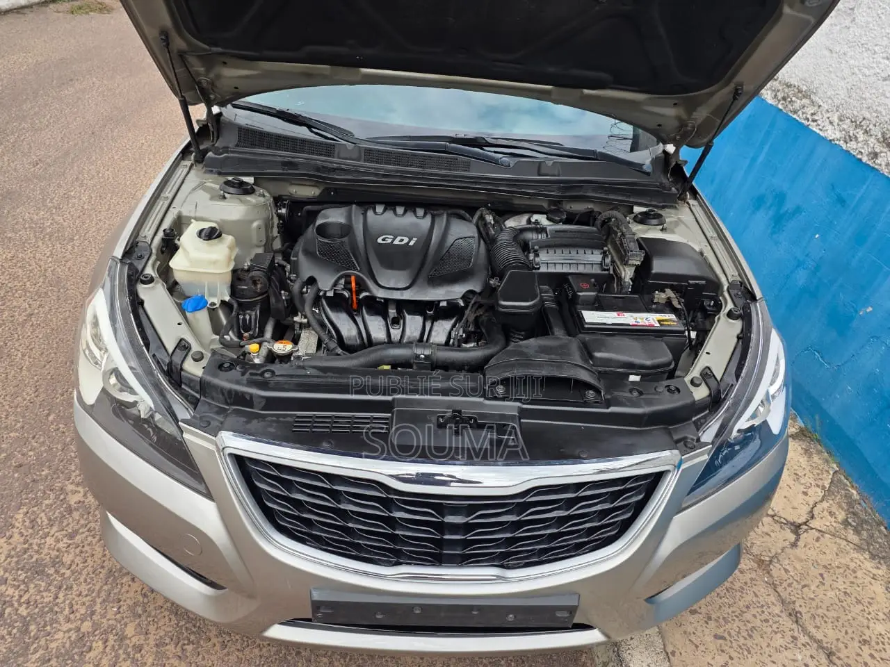Kia K5 2016 Gris