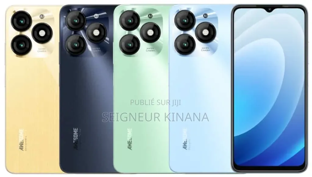 Nouveau Itel A70 128 GB Noir