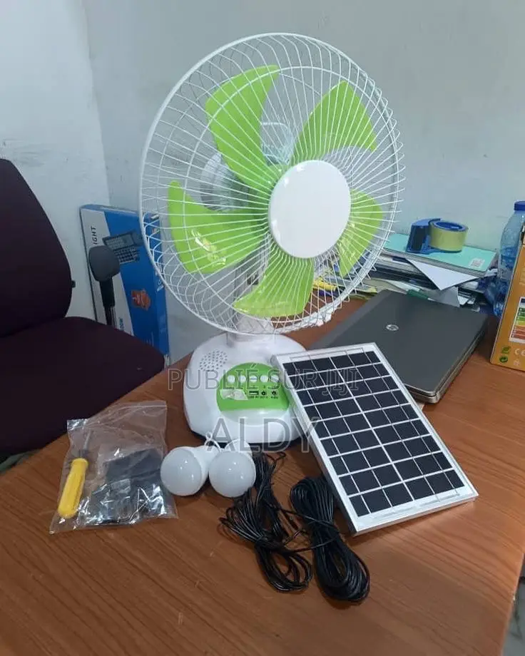Ventilateur Rechargeable Deux Fonctions