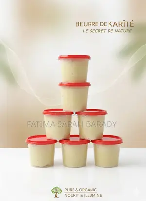 Beurre De Karité Pure Et 100% Naturel