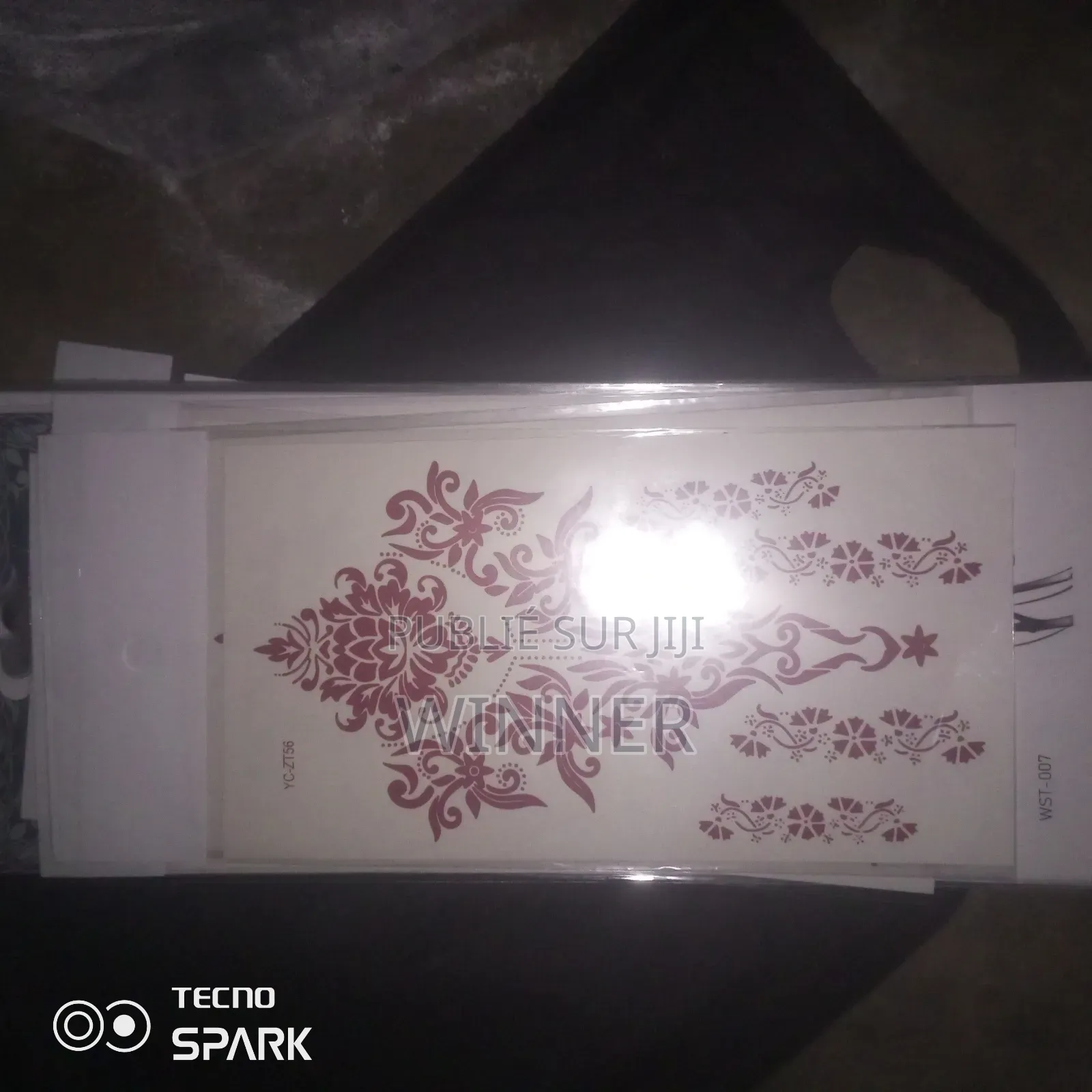 Tatouage Éphémère